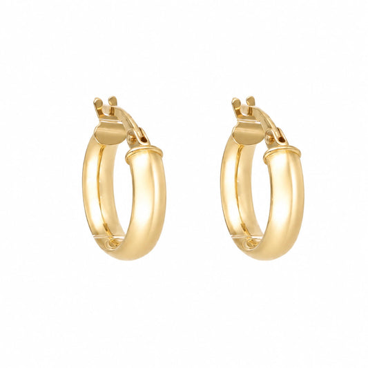 Argolas em Ouro 19kl (1.5cm) - Loja do Ouro