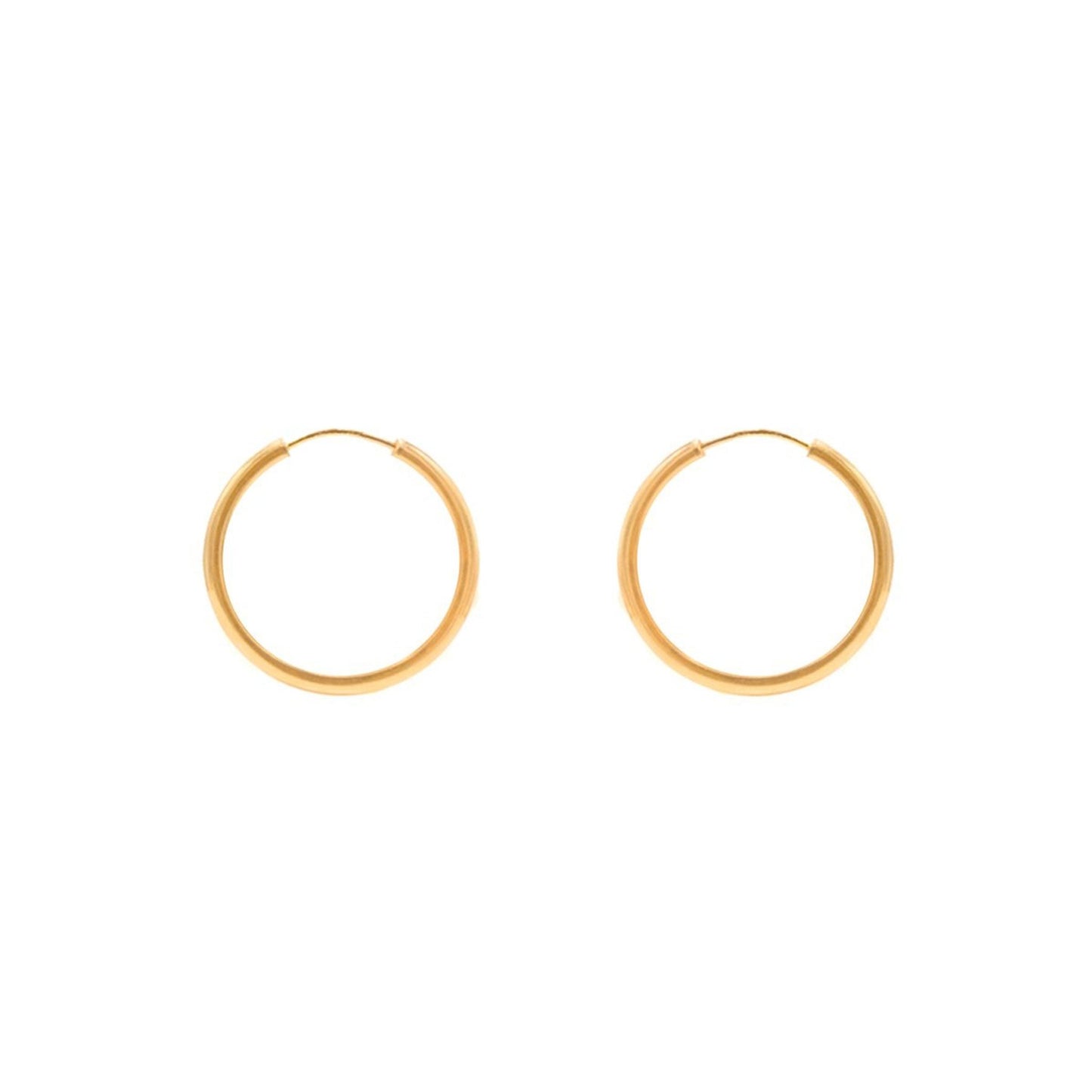 Argolas em Ouro 19kl (1.65cm) - Loja do Ouro