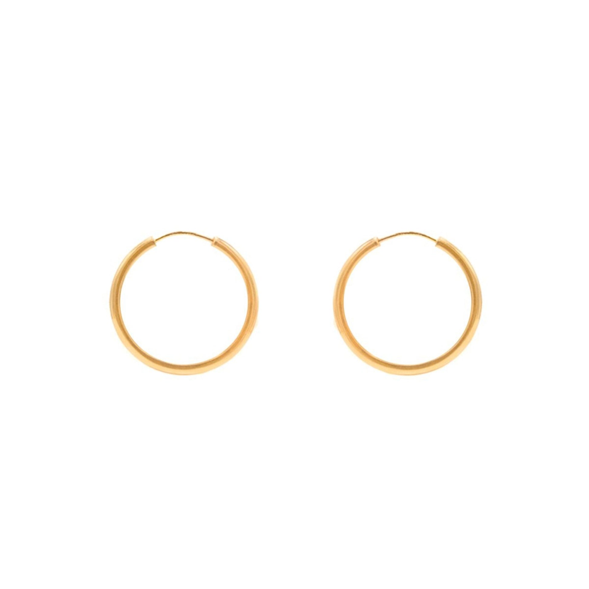 Argolas em Ouro 19kl (1.65cm) - Loja do Ouro