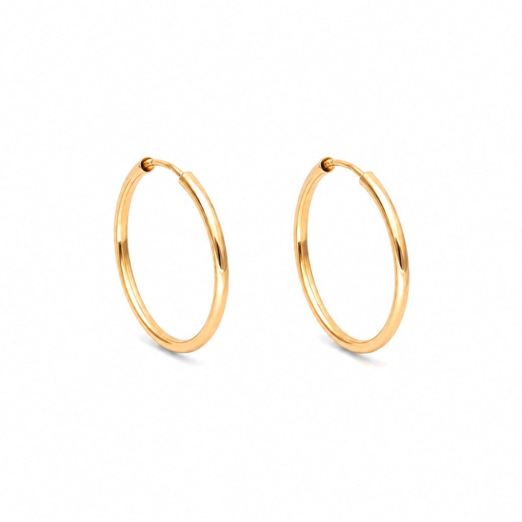 Argolas em Ouro 19kl (1.89cm) - Loja do Ouro