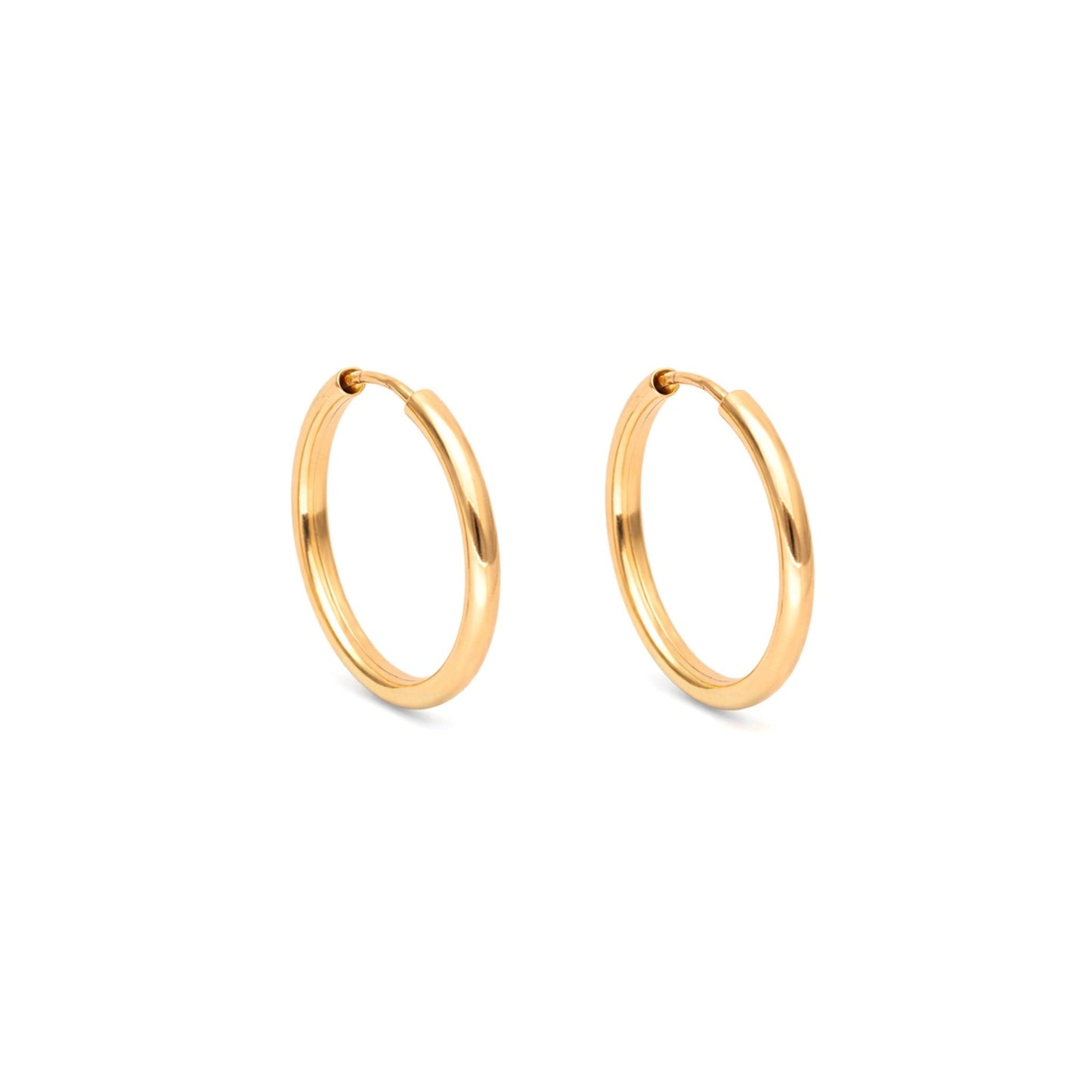 Argolas em Ouro 19kl (1.8cm) - Loja do Ouro
