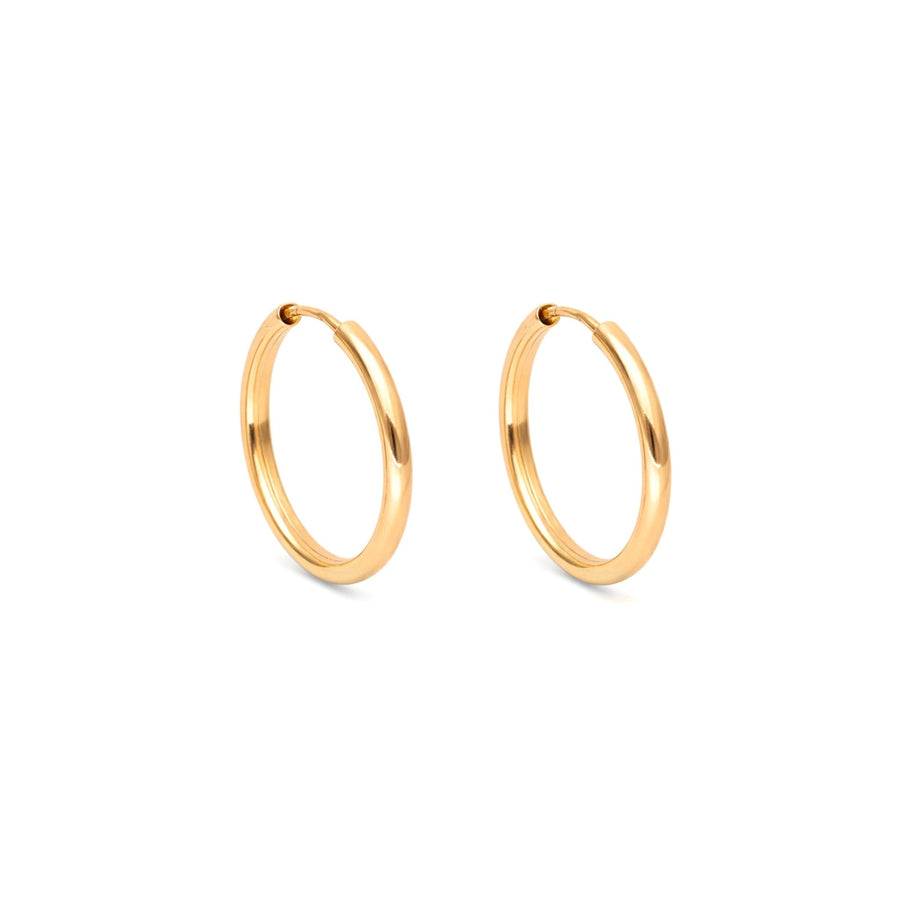Argolas em Ouro 19kl (1.8cm) - Loja do Ouro