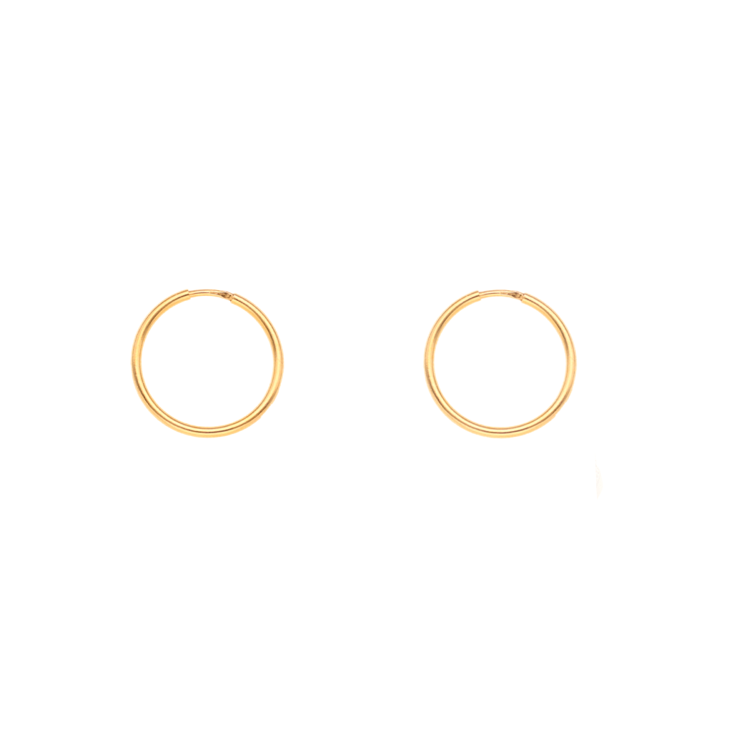 Argolas em Ouro 19kl (1.9cm) - Loja do Ouro