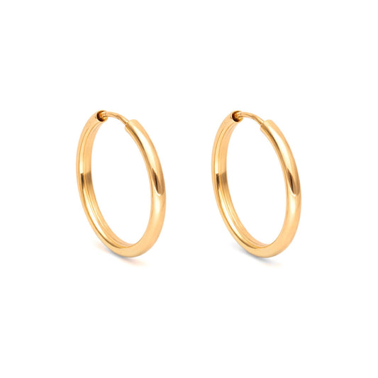 Argolas em Ouro 19kl (2.1cm) - Loja do Ouro