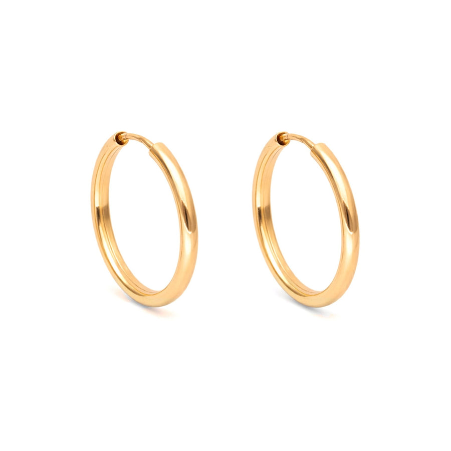 Argolas em Ouro 19kl (2.1cm) - Loja do Ouro