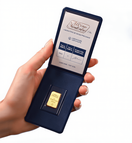 Barra de Ouro 24kl - 10 gr - Loja do Ouro