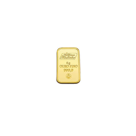 Barra de Ouro 24kl - 5 gr - Loja do Ouro