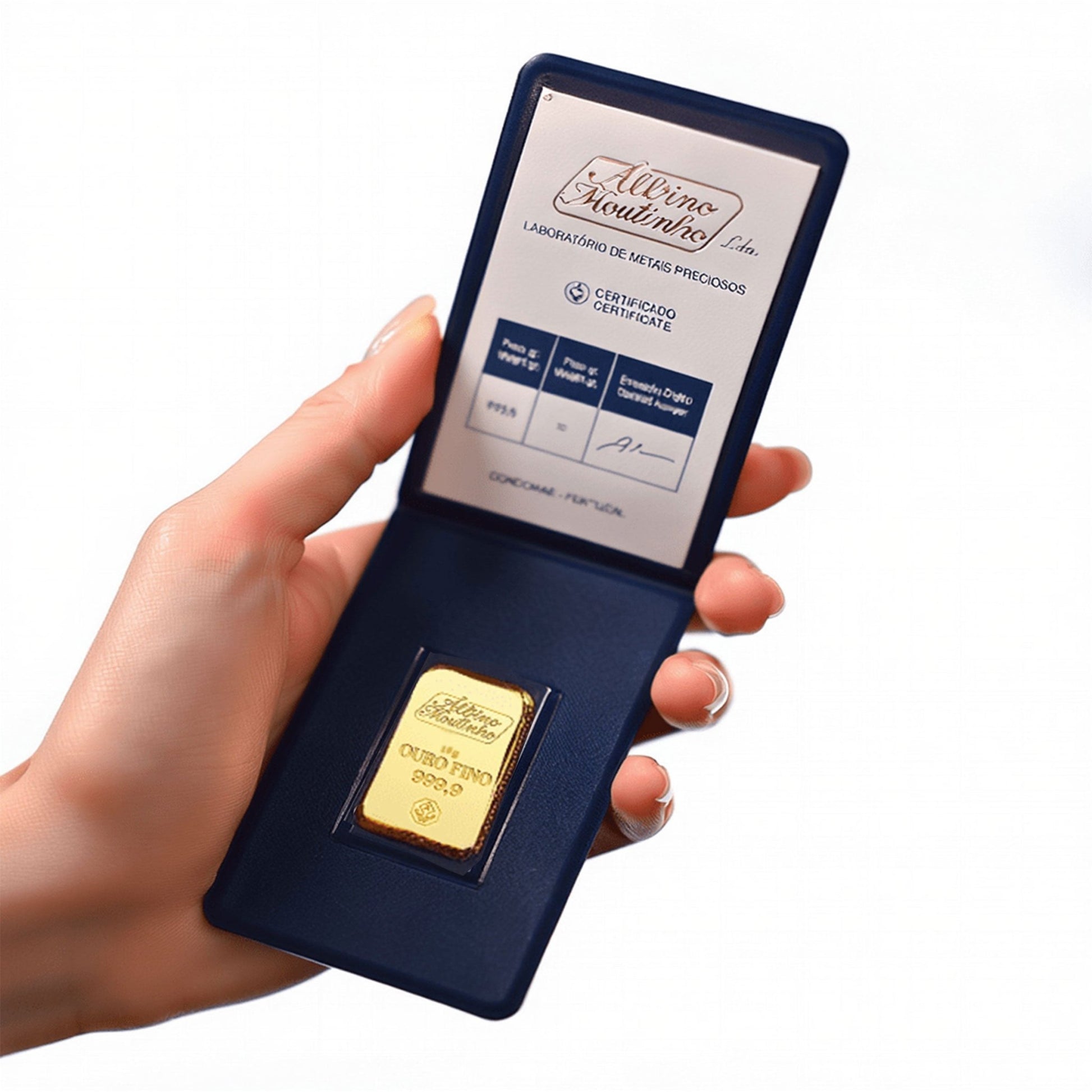 Barra de Ouro 24kl - 50gr - Loja do Ouro