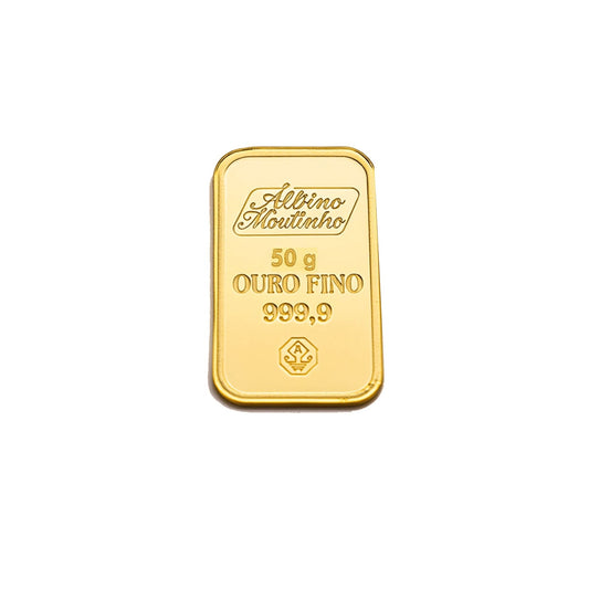 Barra de Ouro 24kl - 50gr - Loja do Ouro