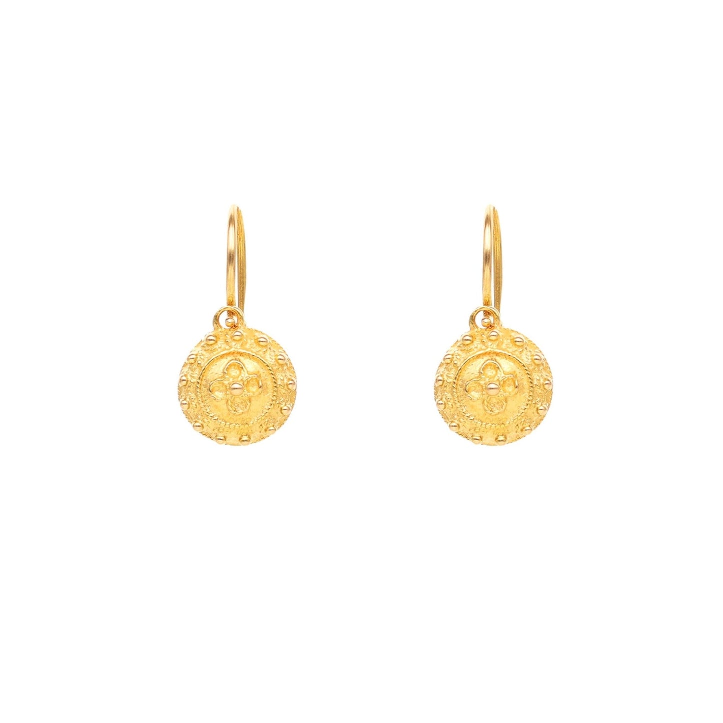 Brincos Caramujo em Ouro 19kl (1cm) - Loja do Ouro