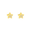 Brincos Estrela em Prata com Zircónias - Loja do Ouro