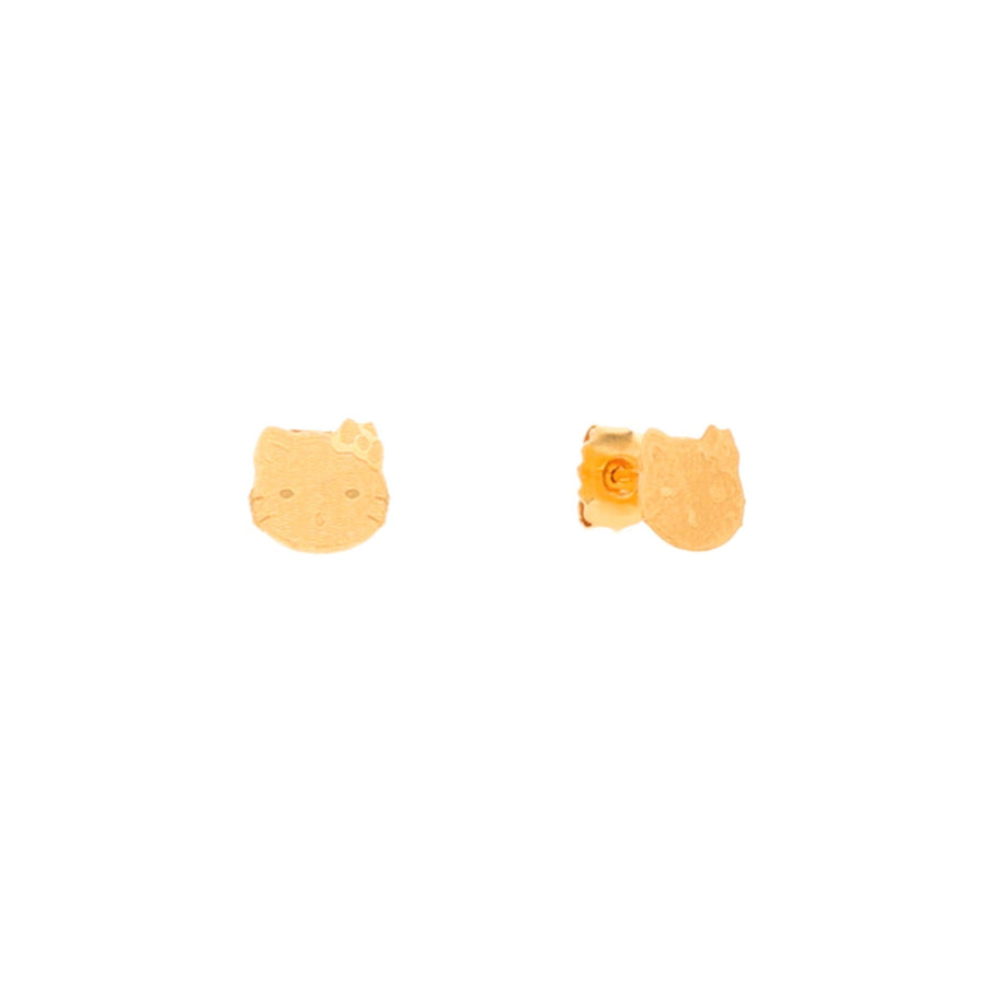Pendientes Hello Kitty en oro de 19 kl (0