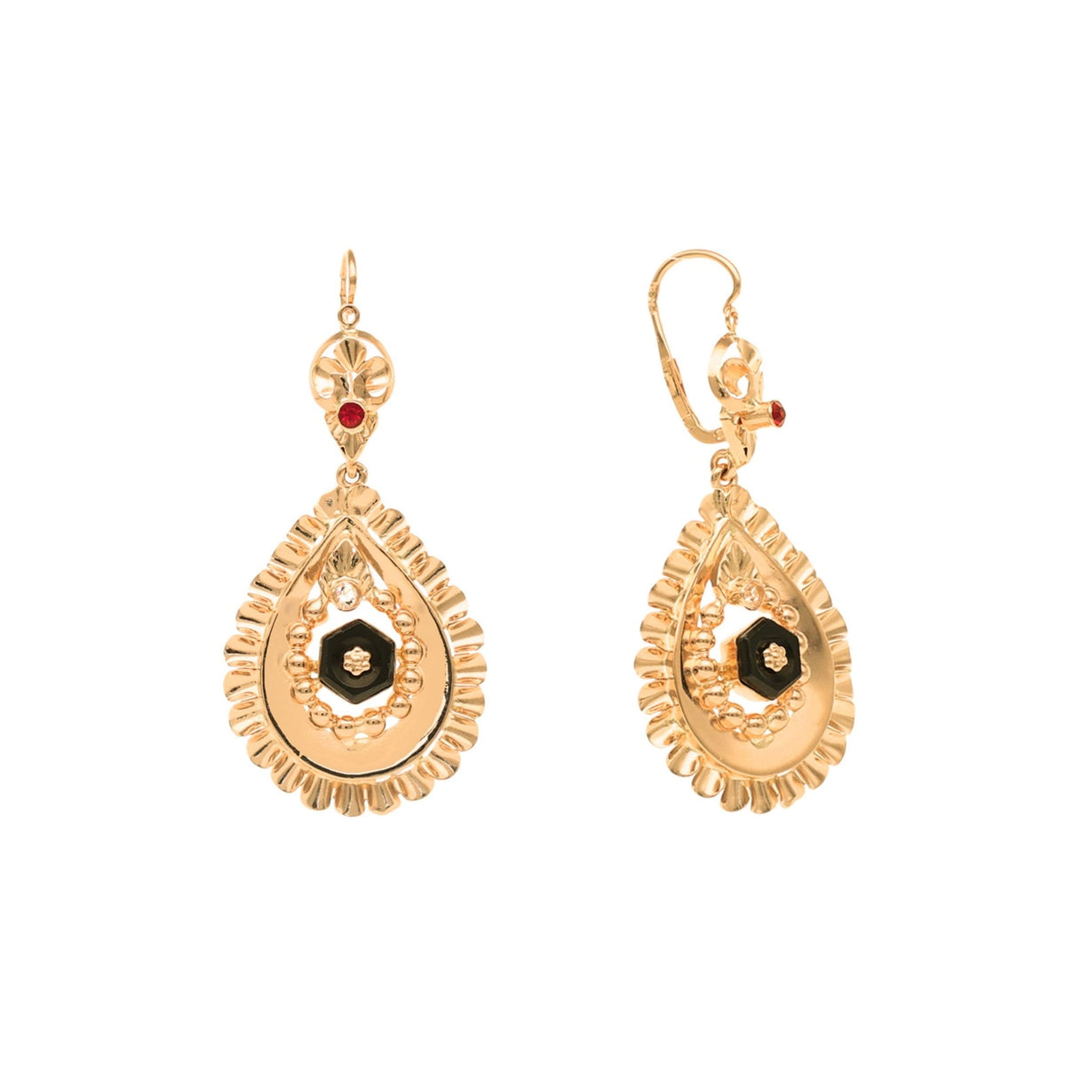 Pendientes Marquesa en oro 19kl - Gold Store Premium