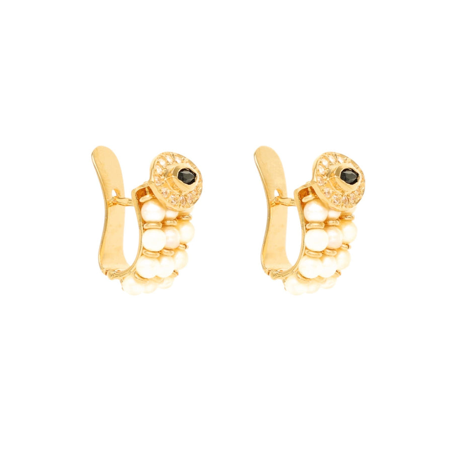  Zircónias e Pedra Preta - Gold Store Premium