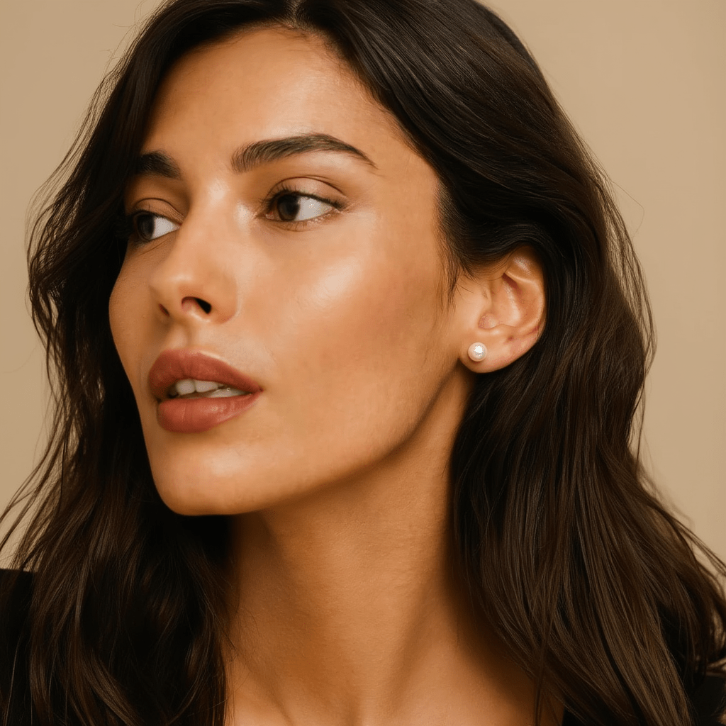 Brincos Pérola em Prata - Loja do Ouro