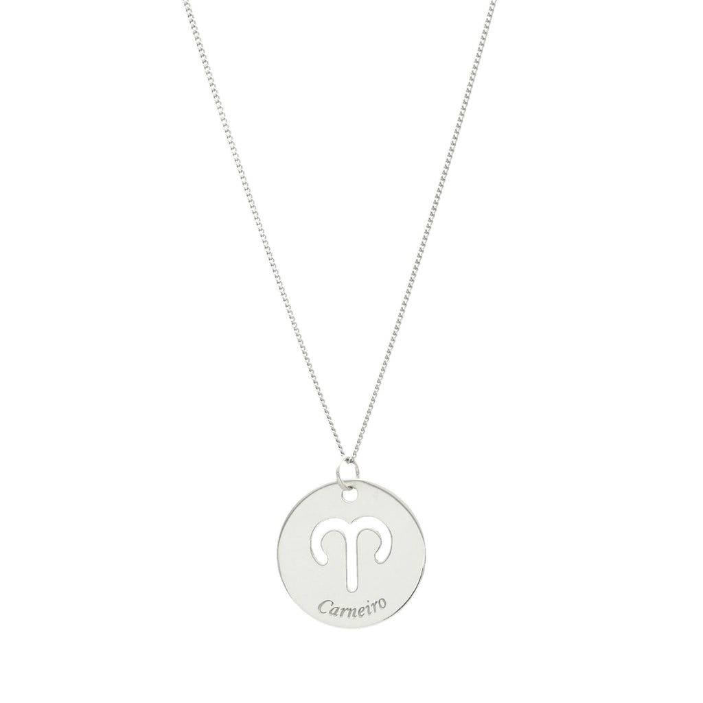 Fio em Prata com Medalha Signo