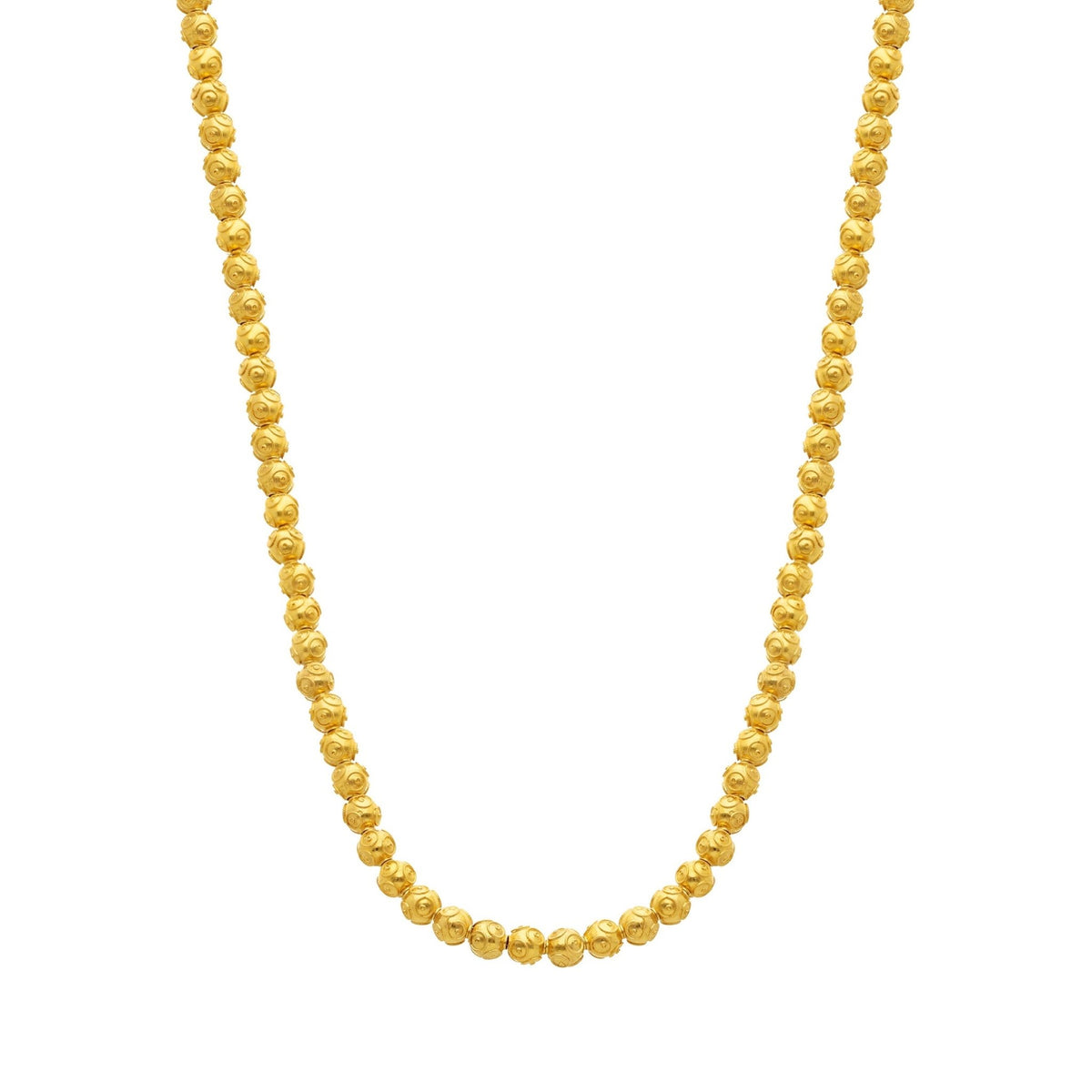 Collar Beads of Viana en oro de 19kl (43 cm) - Gold Store Premium
