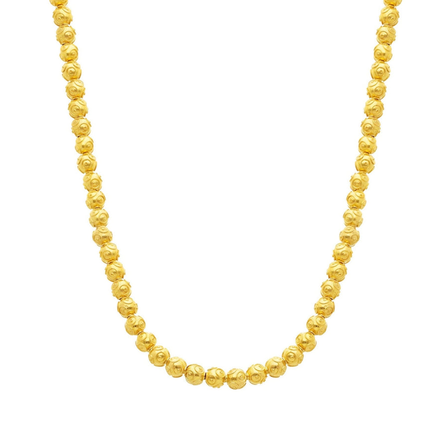 Collar de cuentas de Viana en oro de 19 kl (44cm) - Gold Store Premium