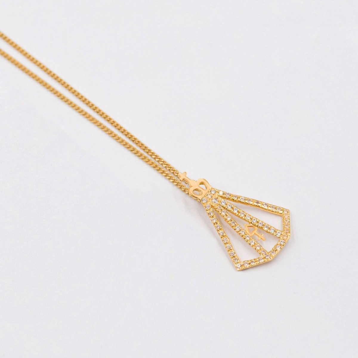 Collar de plata de la Virgen María - Gold Store Premium