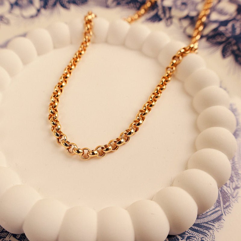 Colar Elos Portugueses em Ouro 19kl (45.5cm) - Loja do Ouro