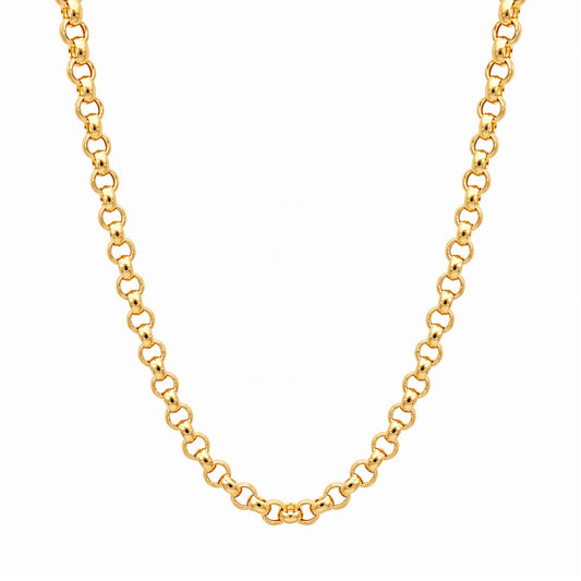 Colar Elos Portugueses em Ouro 19kl (45.5cm) - Loja do Ouro
