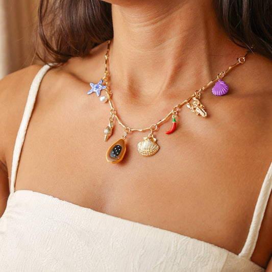 Colar Triplo Summer - Loja do Ouro