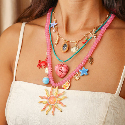 Colar Triplo Summer - Loja do Ouro