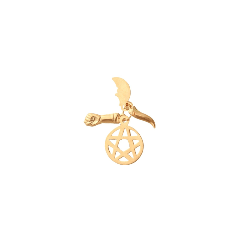 Conjunto Saimão em Ouro 19kl (1.1cm) - Loja do Ouro