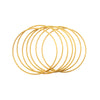 Conjunto Pulseiras Sete Escravas em Ouro 19kl (6.7cm)