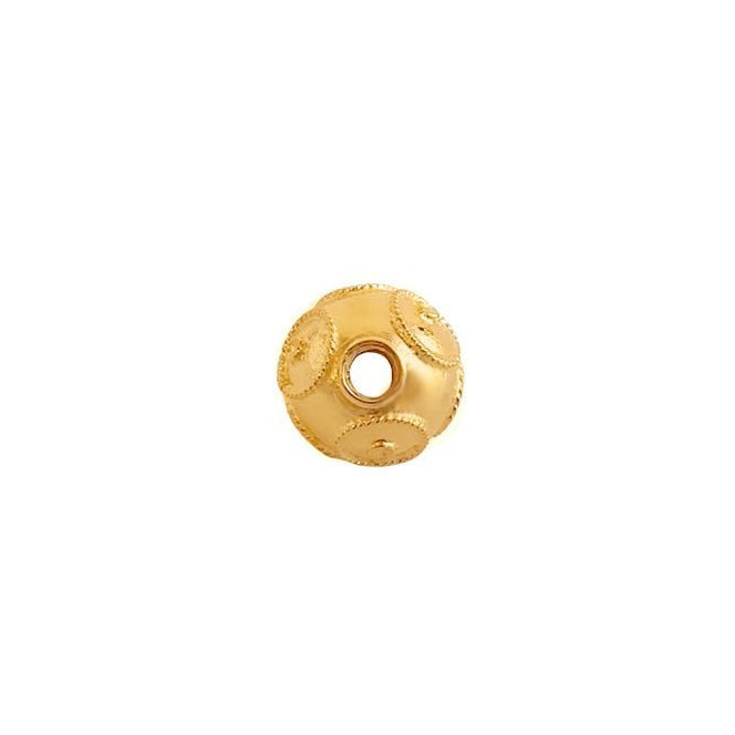 Cuenta de Viana en oro de 19 kl (6mm) - Gold Store Premium