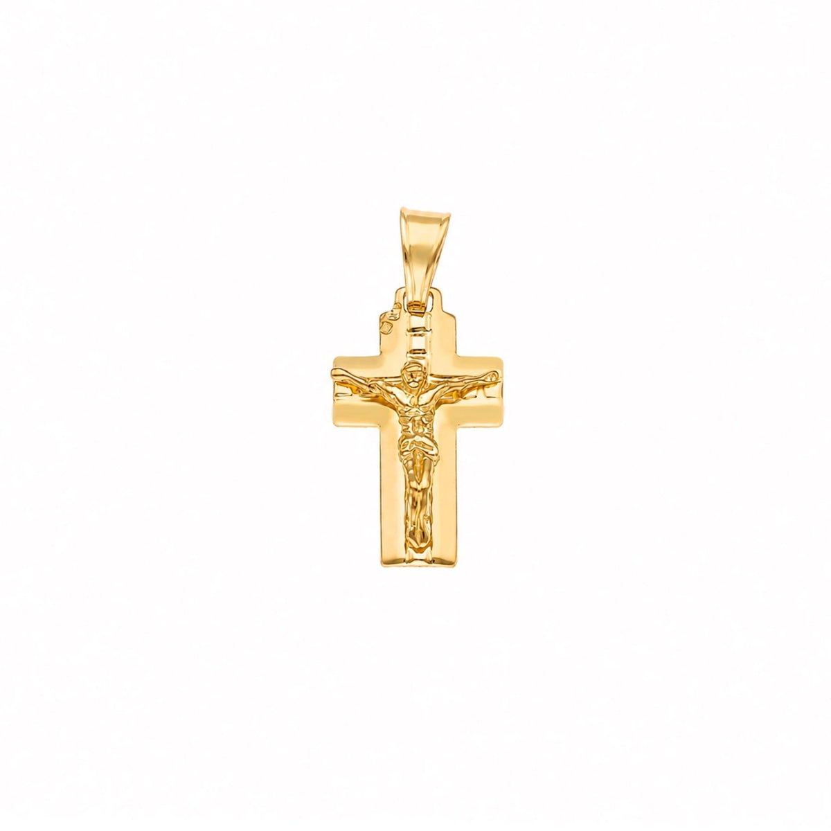 Crucifixo em Ouro 19kl (1.2cm) - Loja do Ouro