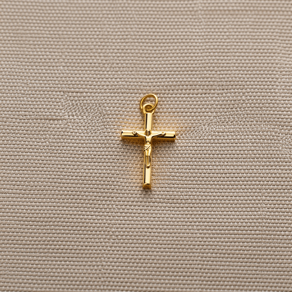 Crucifixo em Ouro 19kl (1.9cm) - Loja do Ouro