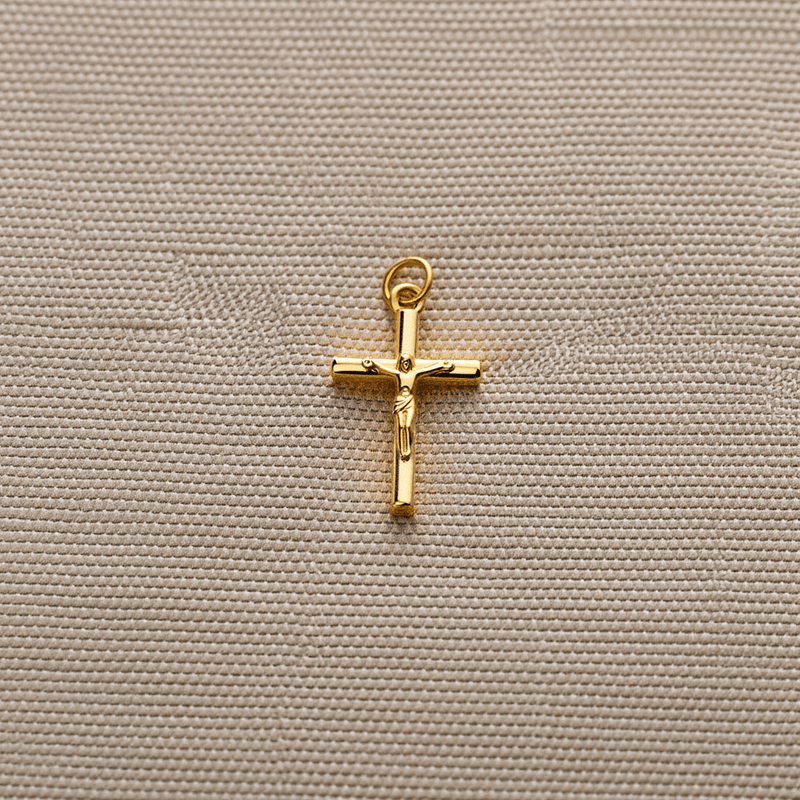 Crucifixo em Ouro 19kl (1.9cm) - Loja do Ouro