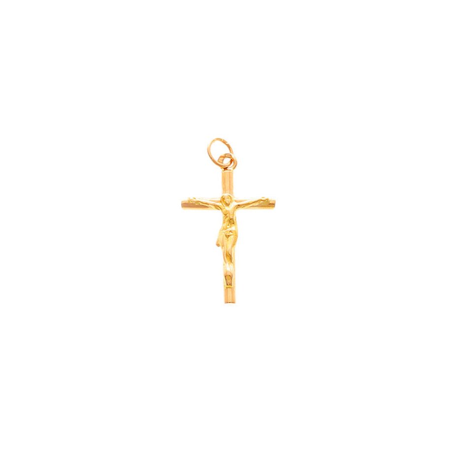 Crucifixo em Ouro 19kl (2cm) - Loja do Ouro