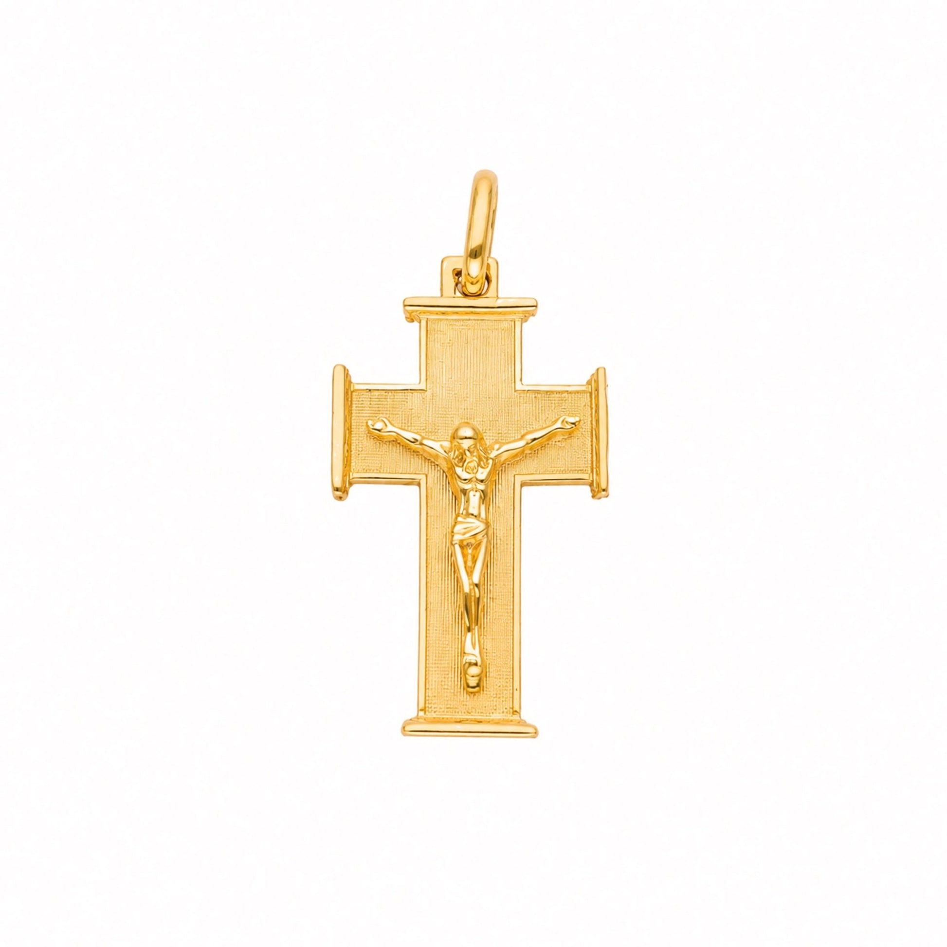 Crucifixo em Ouro 19kl (3cm) - Loja do Ouro