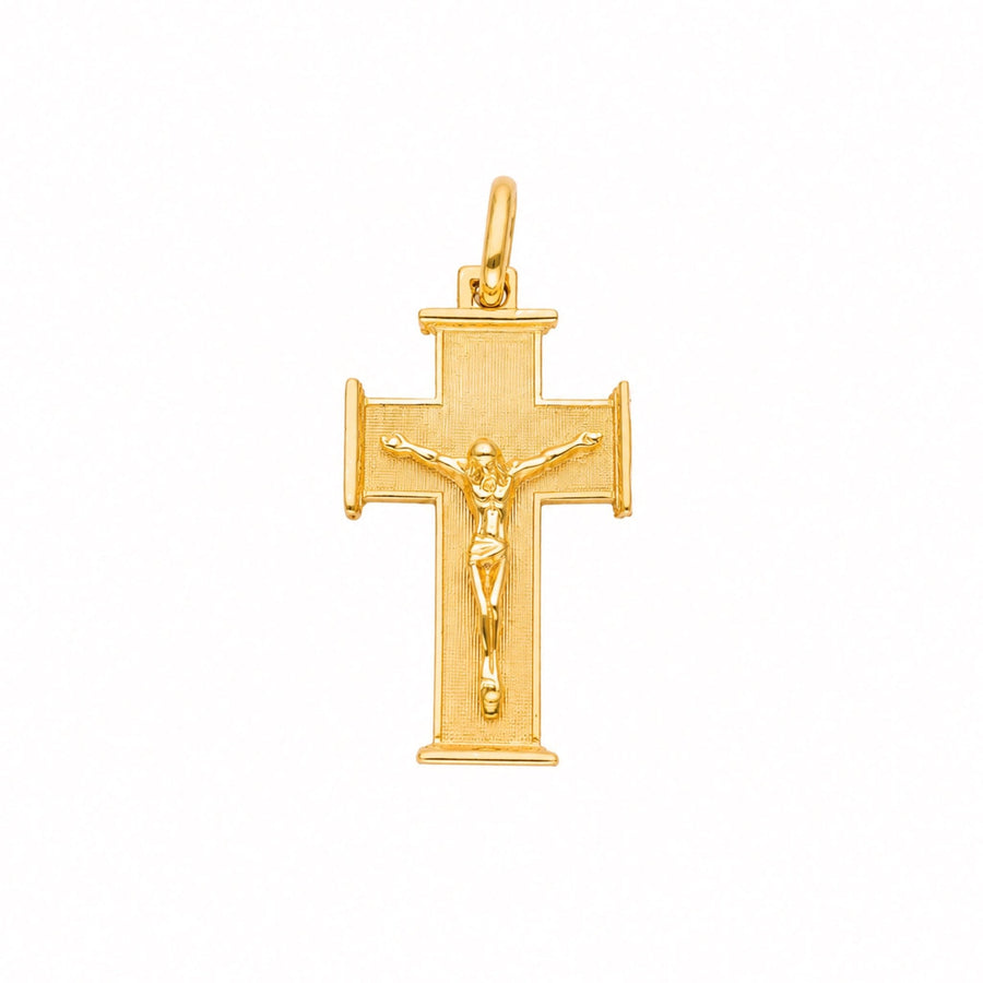 Crucifixo em Ouro 19kl (3cm) - Loja do Ouro