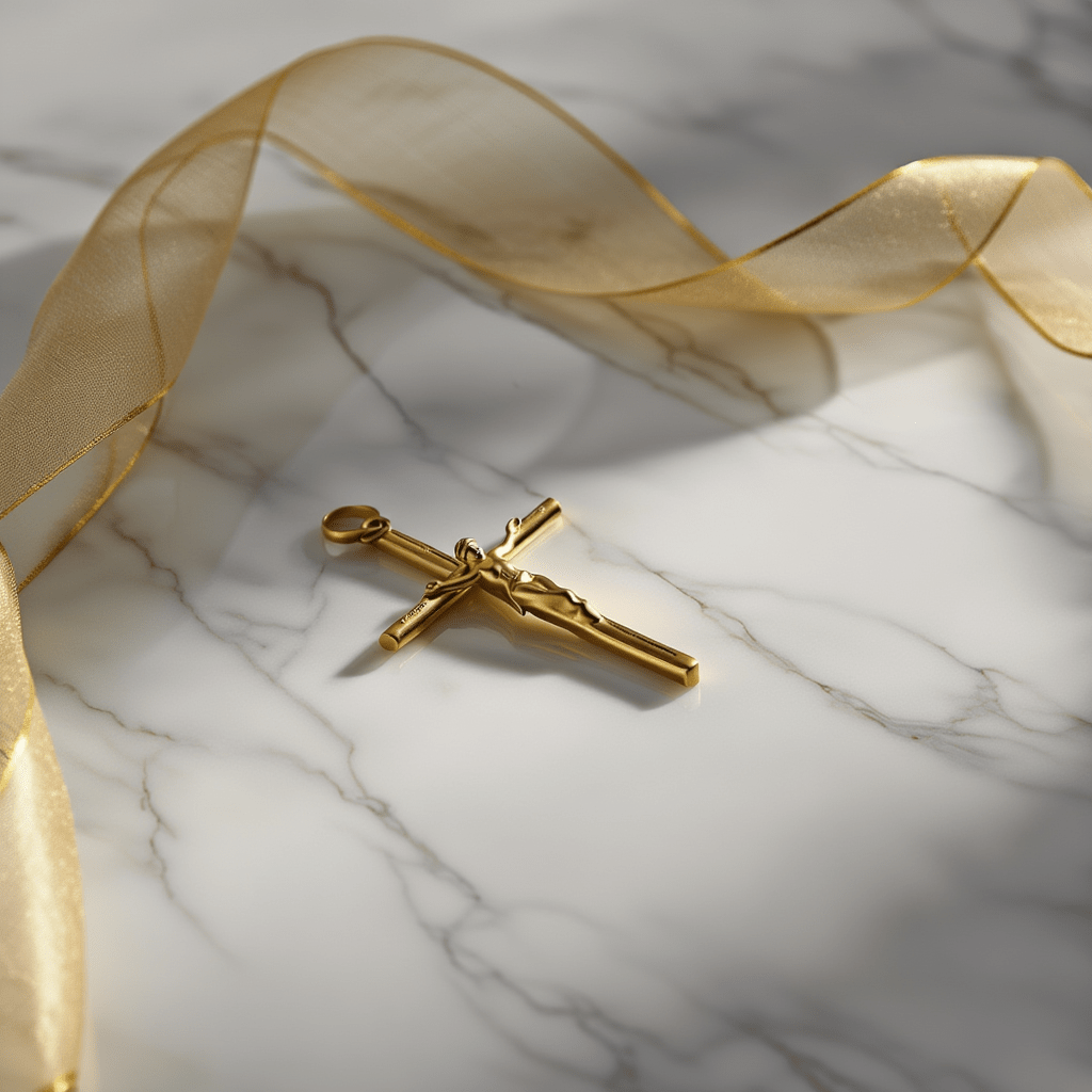 Crucifixo em Ouro 19kl (3cm) - Loja do Ouro