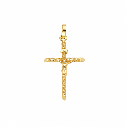 Crucifixo Raiado em Ouro de 19kl (2.97cm) - Loja do Ouro