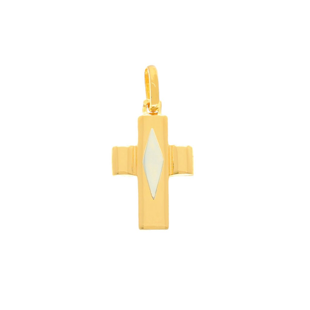 Cruz de Oro Amarillo de 19 kl (2