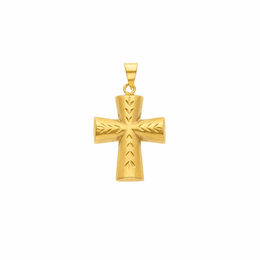 Cruz Lapidada em Ouro 19kl (1.64cm) - Loja do Ouro