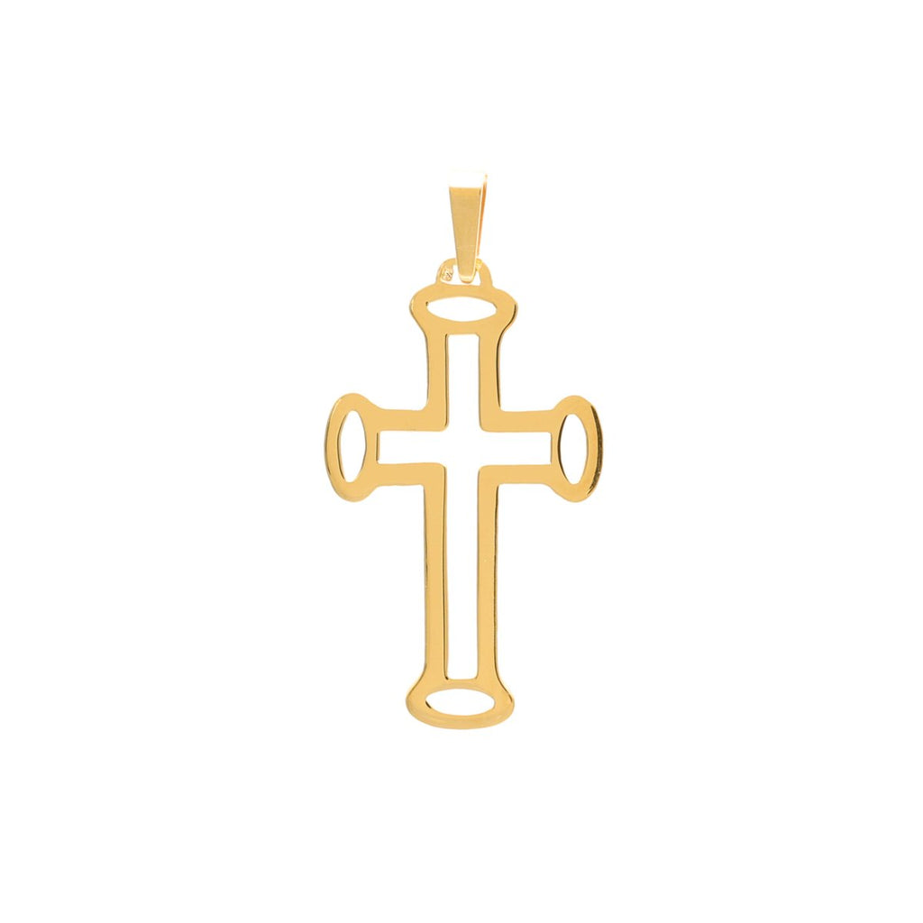 Cruz Recortada em Ouro (3.8cm) - Loja do Ouro