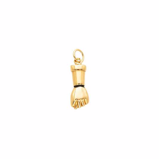 Figa em Ouro 19kl com Esmalte (1.54cm) - Loja do Ouro