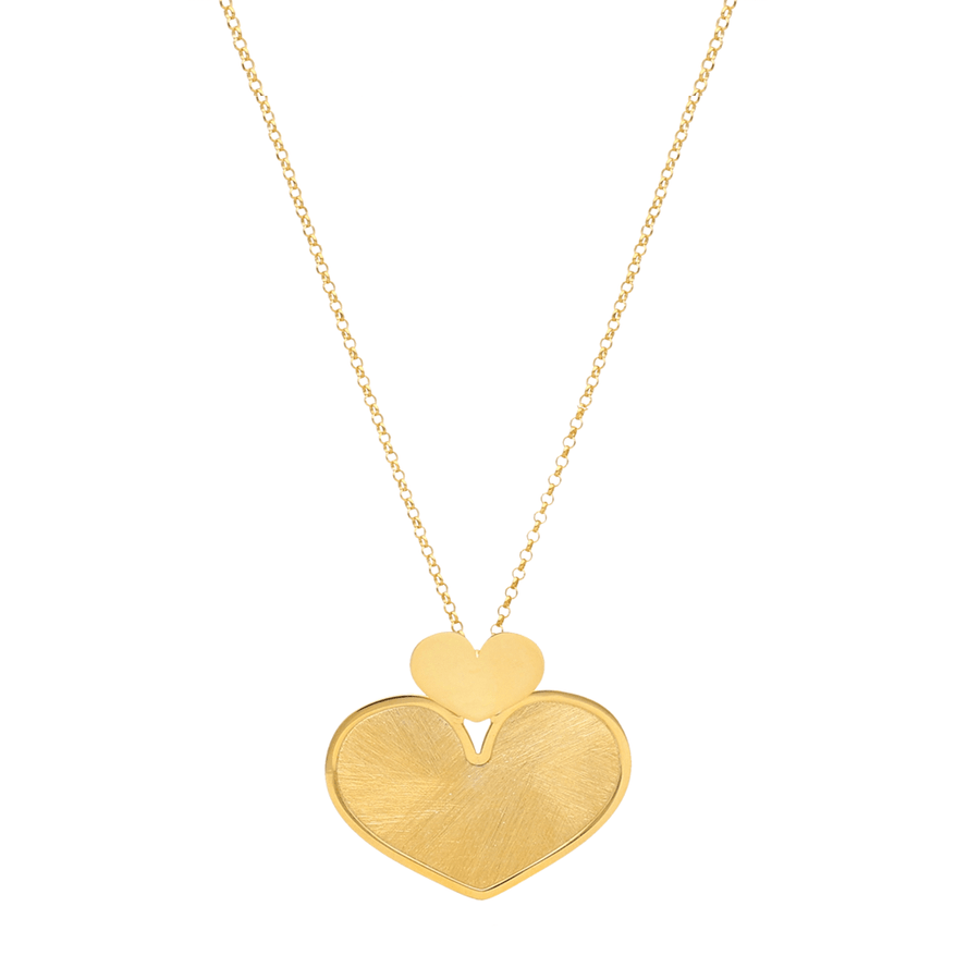 Collar Alma Lusitana en plata chapada en oro (37 cm) - Gold Store Premium