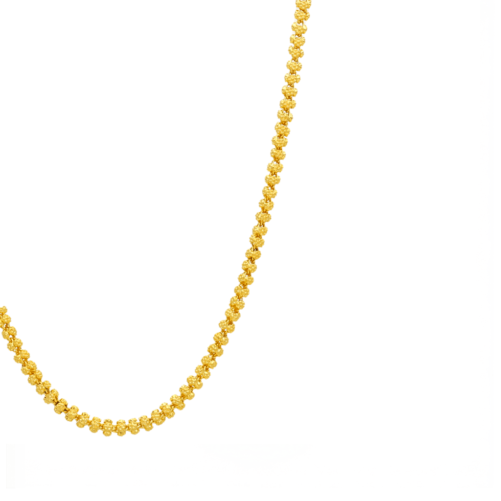 Fio Caramujos em Ouro 19kl (59.5cm) - Loja do Ouro