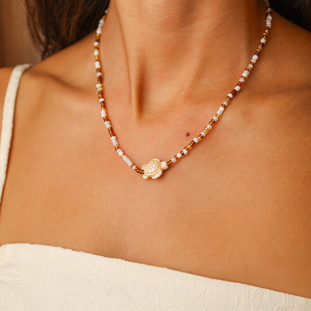 Fio Duplo com Missangas e Contas de Verão - Loja do Ouro