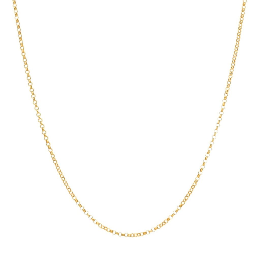 Collar Portuguese Links en oro 19kl (60cm) - Gold Store Premium