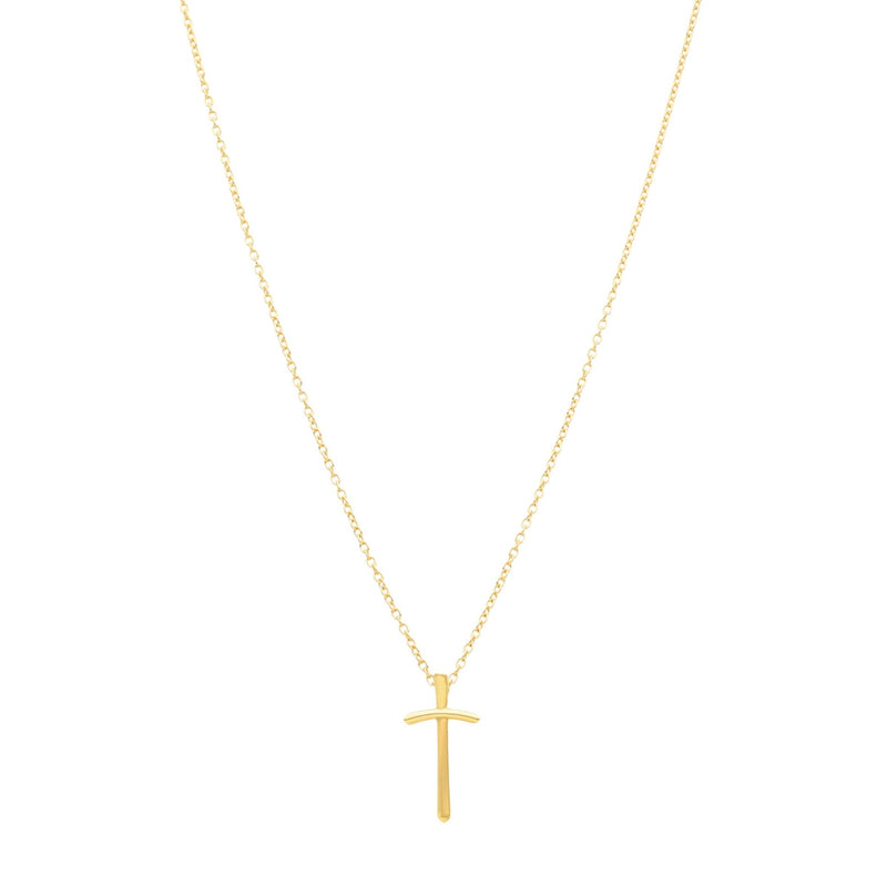 Fio em Ouro 19kl com Cruz (44cm) - Loja do Ouro