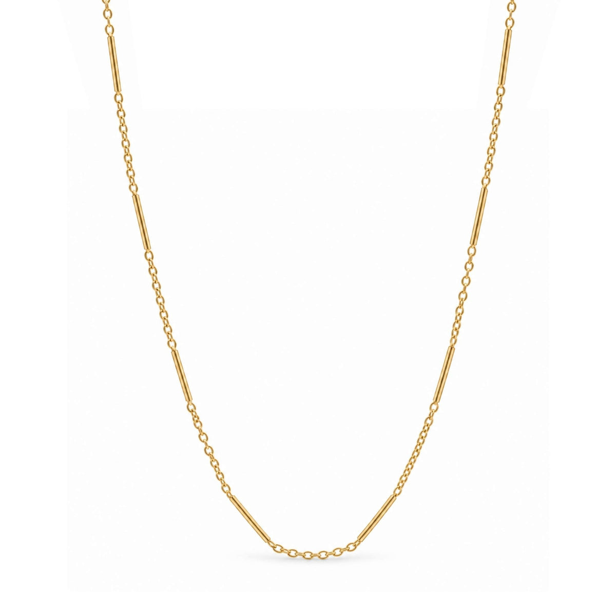 Fio em Ouro 19kl com Traves (42,7cm) - Loja do Ouro