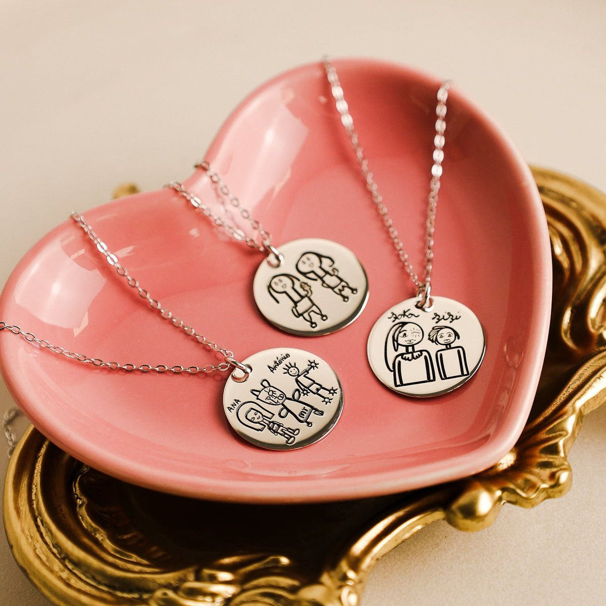 Fio em Prata com Desenho Personalizável - Loja do Ouro