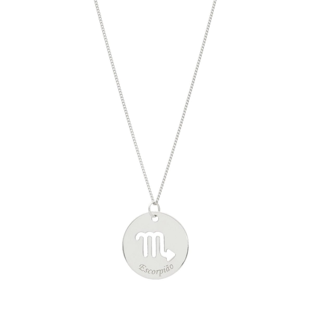Hilo de plata con símbolo de medalla - Gold Store Premium